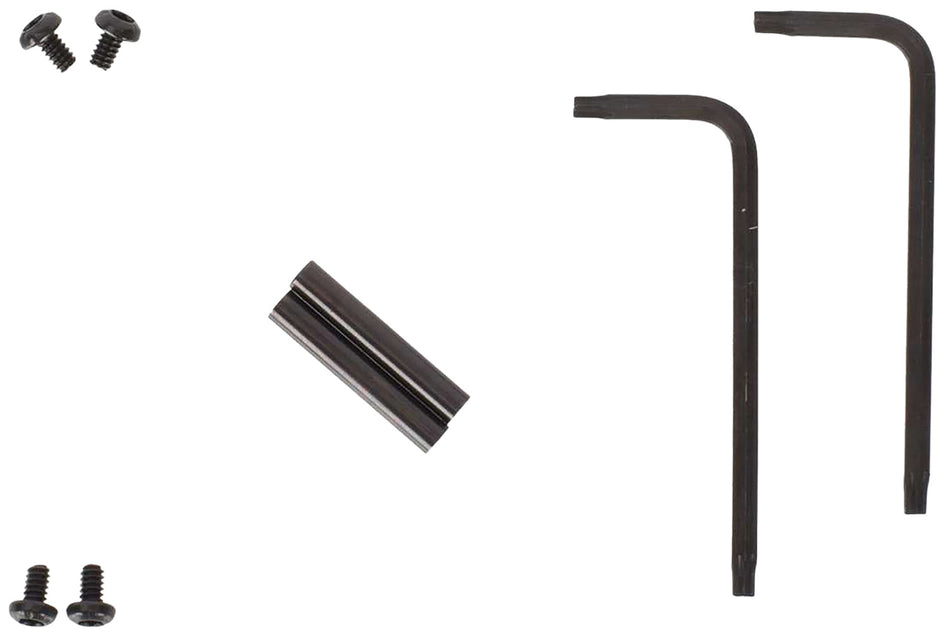 CMC Triggers 91401 Anti-Walk Pin Set Small Black Anodized Steel AR-15