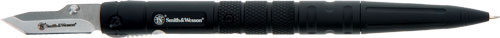 S&W FOLDING PEN KNIFE 1.6" BLD 7.6" LONG ALUMINUM BLACK