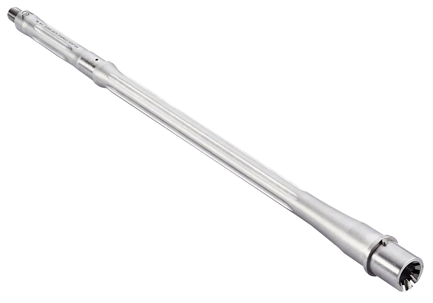Wilson Combat TR556RCRG18FT8 Match Grade Barrel 5.56x45mm NATO 18" Stainless Bead Blasted Finish 416R Stainless Steel Material Rifle Length with Recon Tactical Profile, Fluting & 1:8" Twist for AR-15