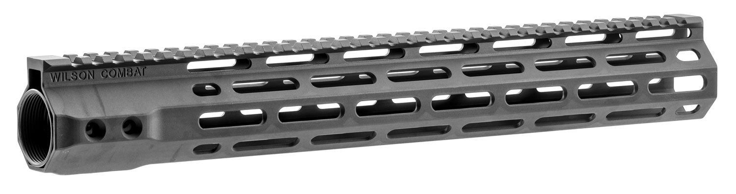 Wilson Combat TRMLOK14 M-LOK Rail AR-15 Black Hardcoat Anodized 6005A-T5 Aluminum 13.80" M-LOK