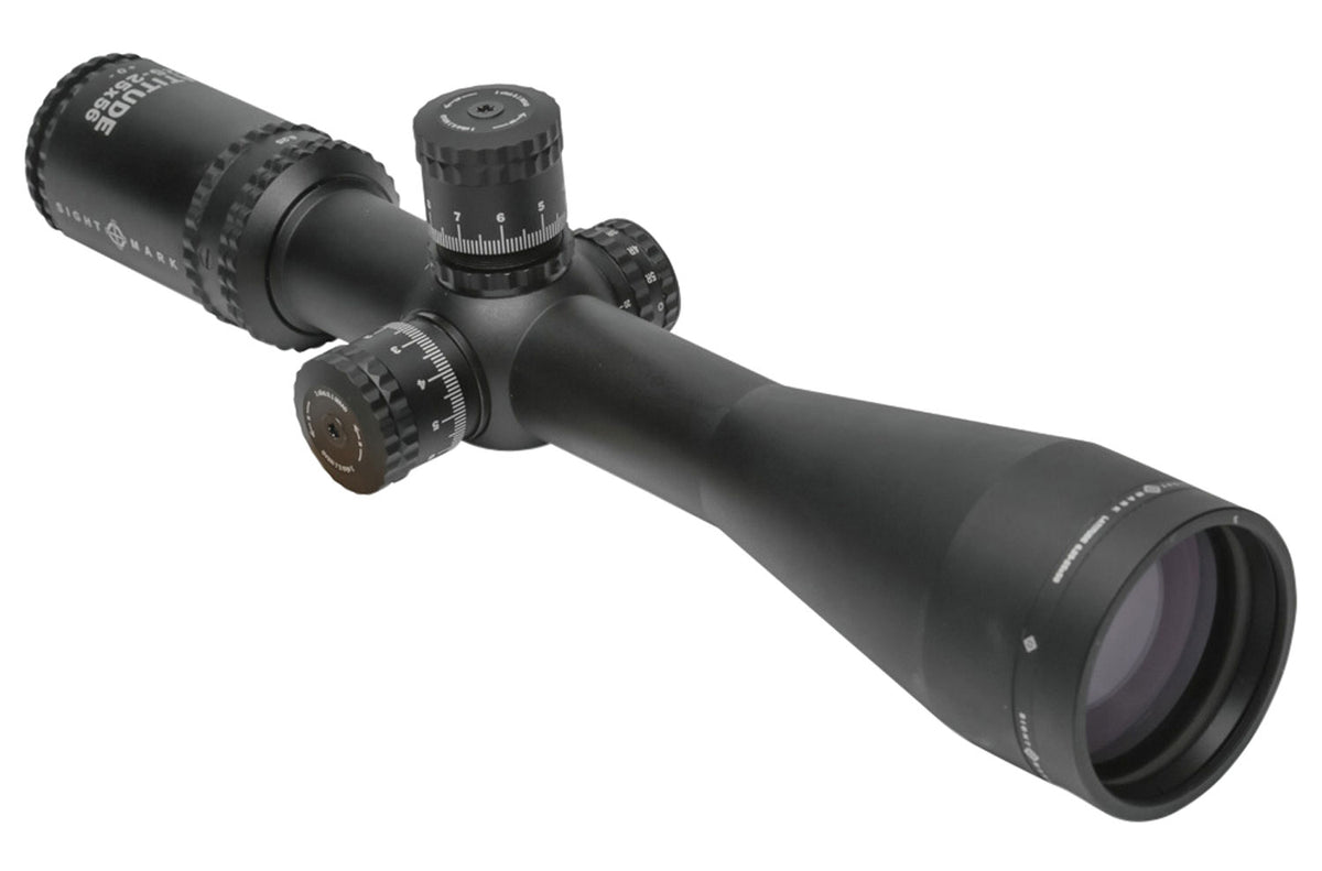 Sightmark SM13042FTR Latitude Black Hardcoat Anodized 6.25-25x 56mm 34mm Tube Illuminated Red/Green Etched F-Class Reticle