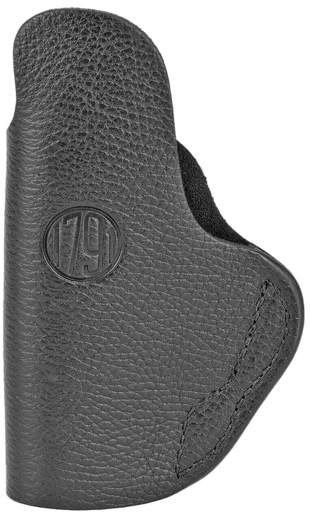 1791 Gunleather SCH1NSBR SCH IWB Size 01 Night Sky Black Leather Belt Clip Fits Ruger LCP/Sig P938/Walther PPK Right Hand