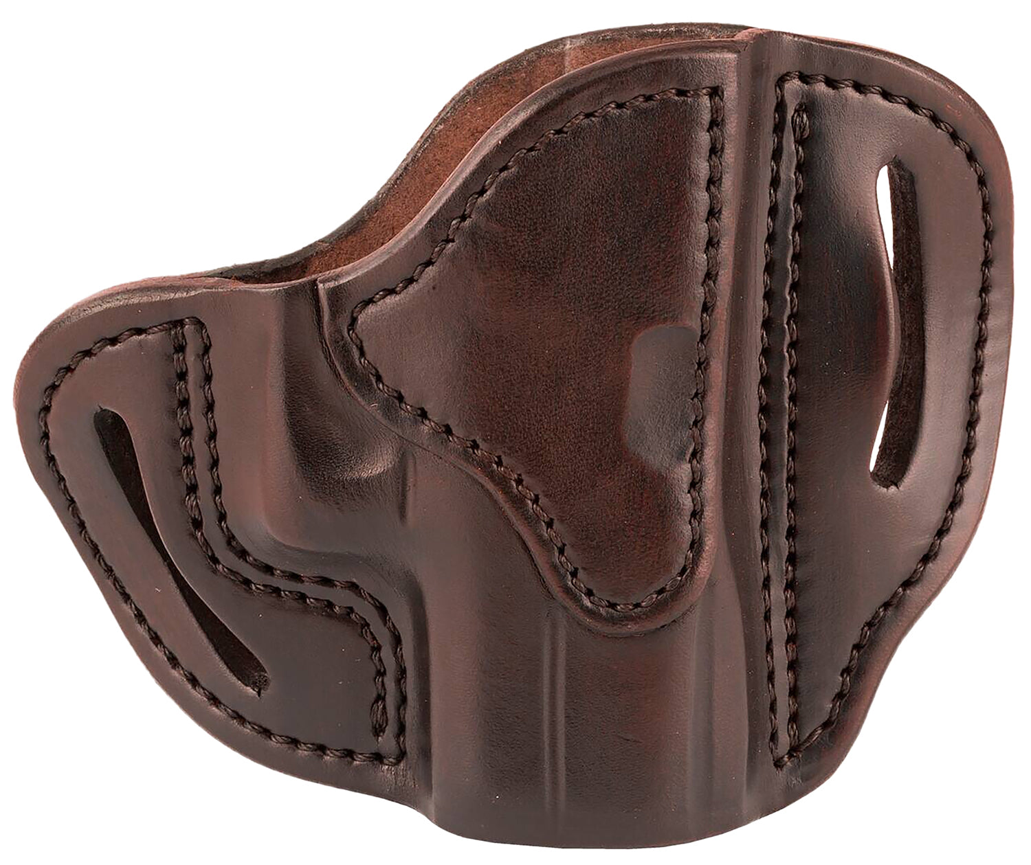 1791 Gunleather BHCSBRR BHC OWB Size C Signature Brown Leather Belt Slide Compatible w/Glock 43/Sig P365/Walther PPK Right Hand