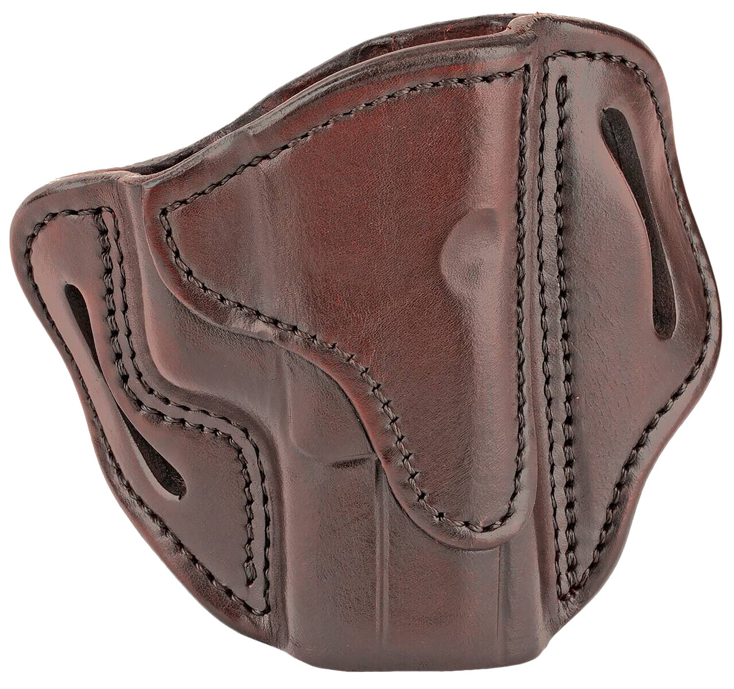 1791 Gunleather BH21SBRR BH2.1 OWB Size 2.1 Signature Brown Leather Belt Slide Compatible w/Glock 17/S&W M&P Shield/Springfield XD Right Hand