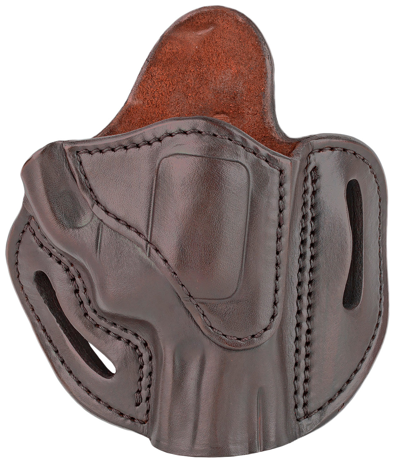 1791 Gunleather RVH2SSBRR RVH2S OWB Size 02S Signature Brown Leather Belt Slide Fits S&W K Frame Right Hand