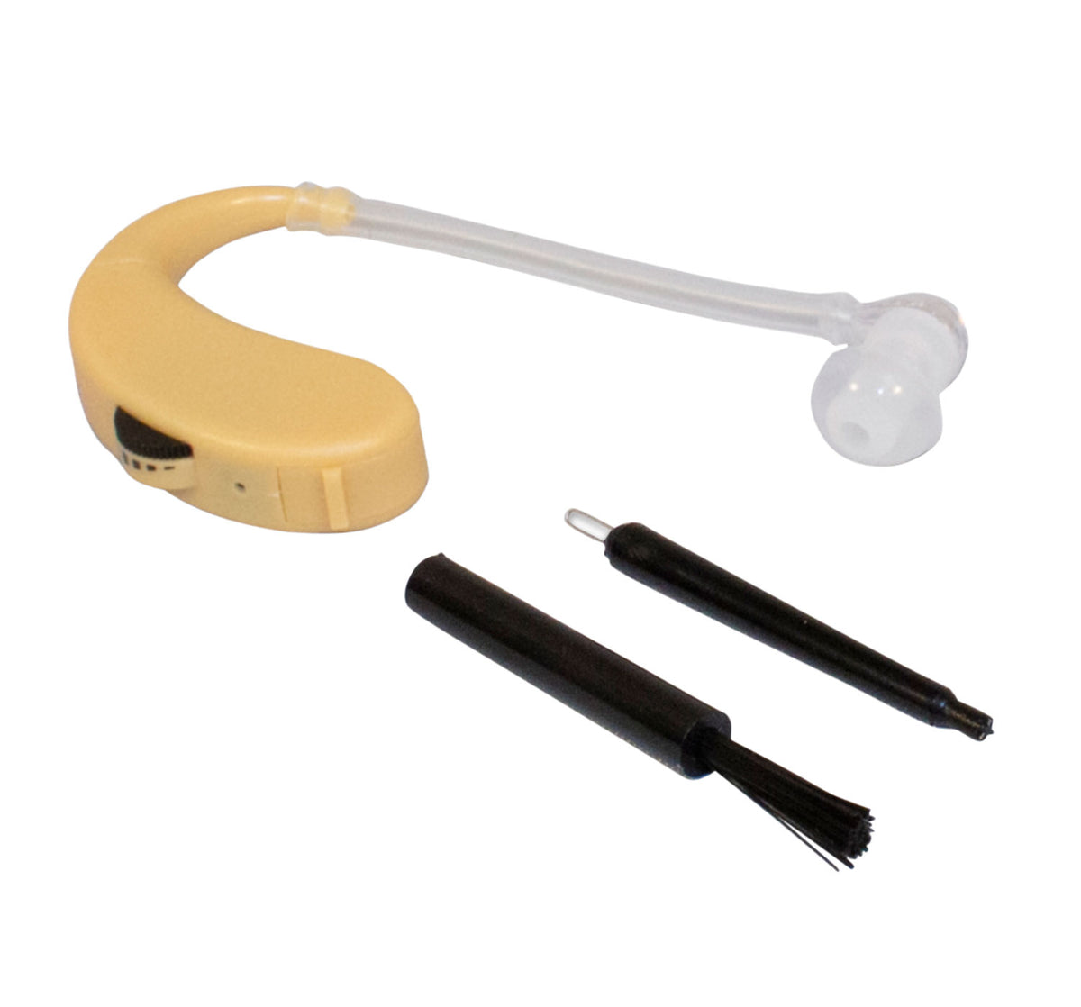Walker's GWPUE1001 Ultra Ear BTE Hearing Enhancer Plastic 105 dB Behind the Ear Natural