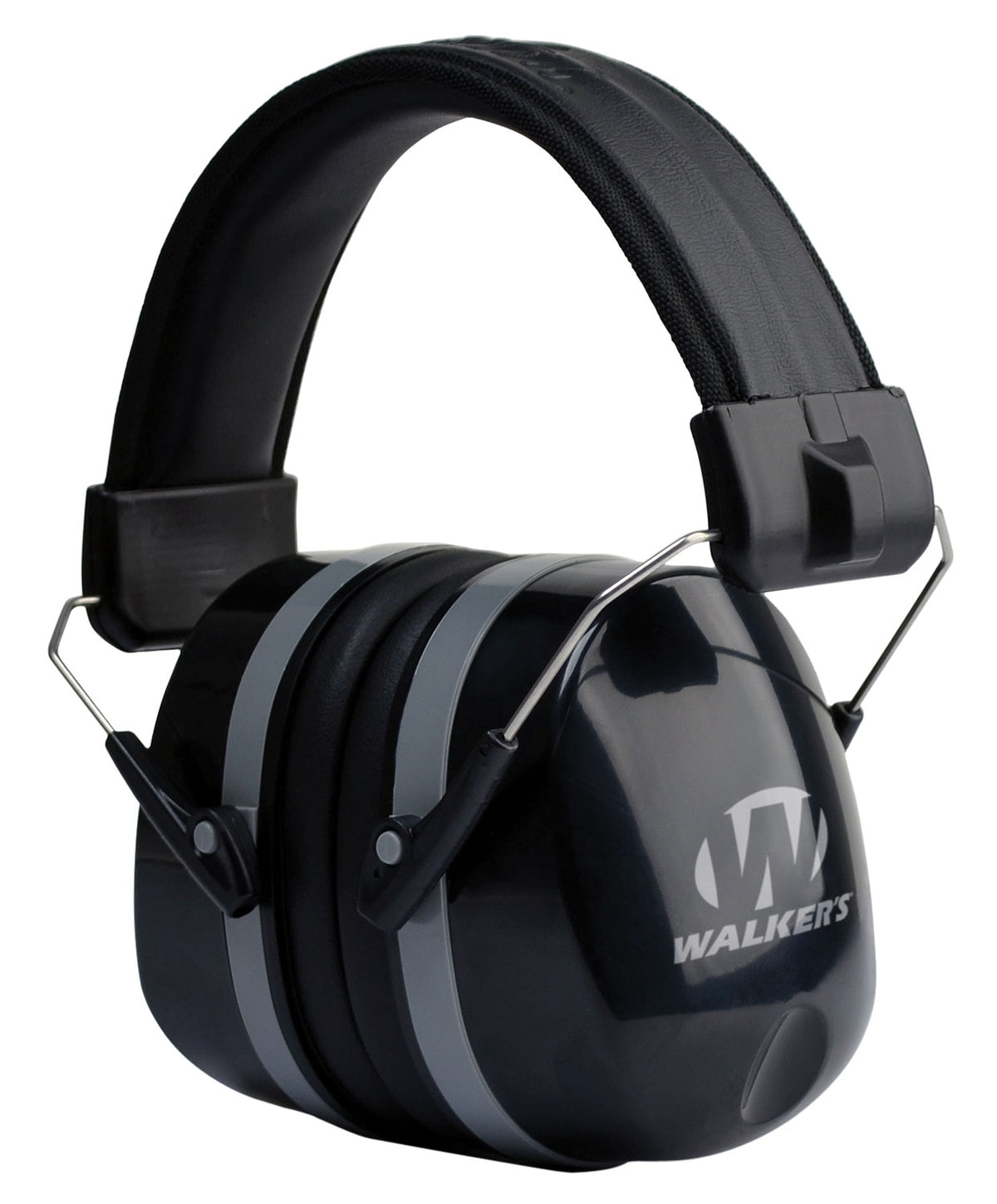 Walker's GWPEXFM5 Premium Passive Muff 32 dB Over the Head Black Polymer