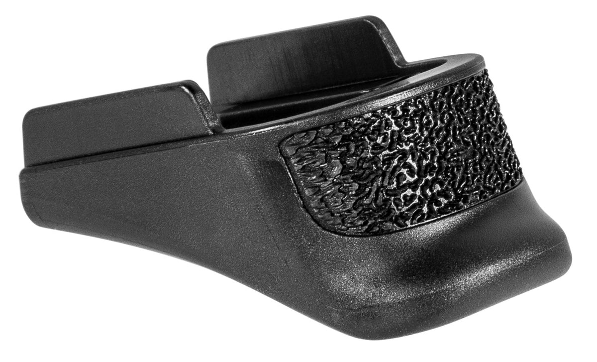 Pearce Grip PG365 Grip Extension made of Polymer with Texture Black Finish & 5/8" Gripping Surface for Sig P365 with 10rd Mags 605849800066