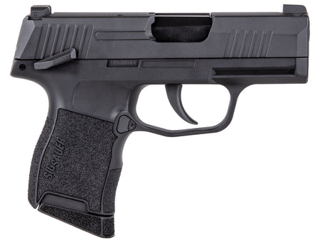 Sig Sauer Airguns AIRP365BB P365 Air Pistol CO2 4.5mm 12rd Black Polymer Grips