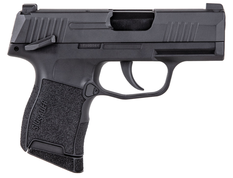 Sig Sauer Airguns AIRP365BB P365 Air Pistol CO2 4.5mm 12rd Black Polymer Grips