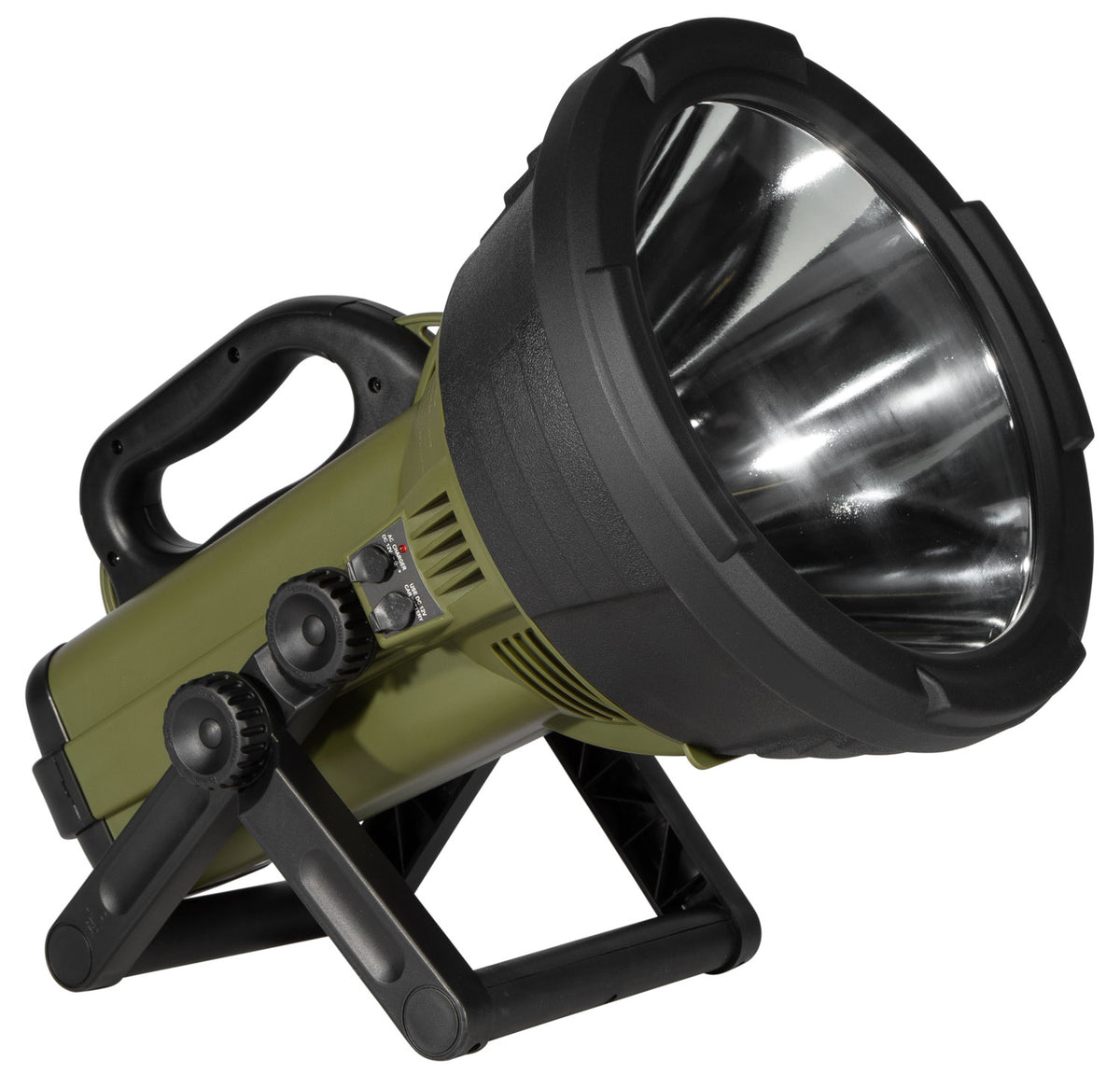 Cyclops C18MIL Colossus 18 Milion Candlepower White Halogen Green/Black Rubber
