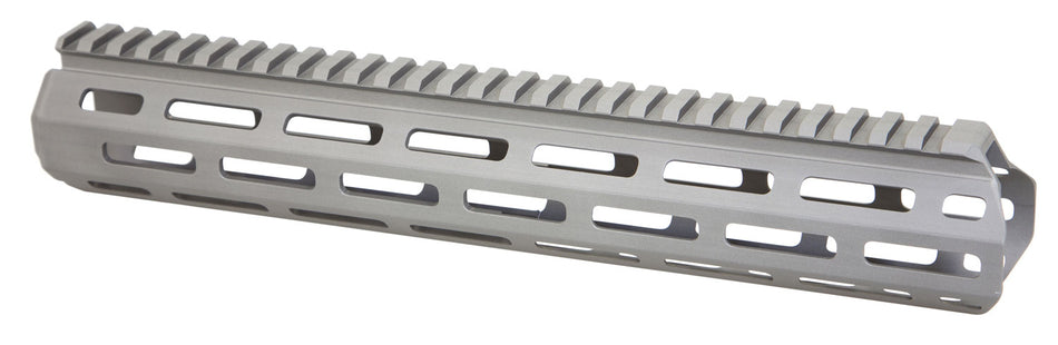 Q LLC 12HBMLOKHG Handguard M-LOK Aluminum Gray Q LLC Honey Badger 12"