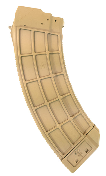 US Palm MA693A Standard 30rd 7.62x39mm Fits AK-47 Flat Dark Earth Polymer w/Stainless Steel Latch