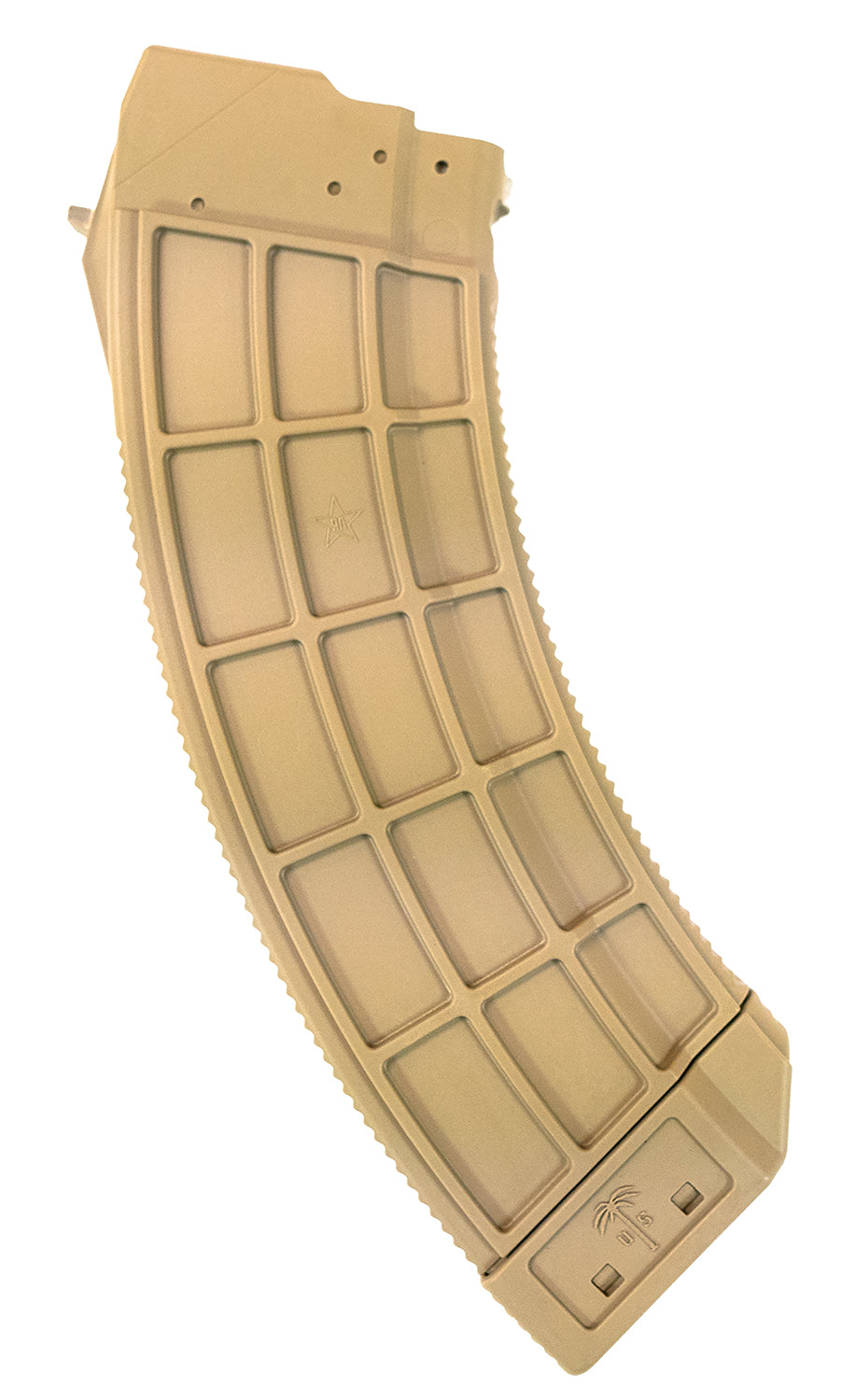 US Palm MA693A Standard 30rd 7.62x39mm Fits AK-47 Flat Dark Earth Polymer w/Stainless Steel Latch