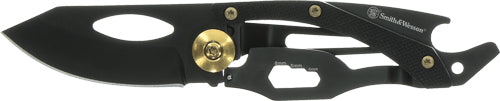 S&W KNIFE SMALL MULTI-TOOL FOLDER 2" BLADE W/POCKET CLIP