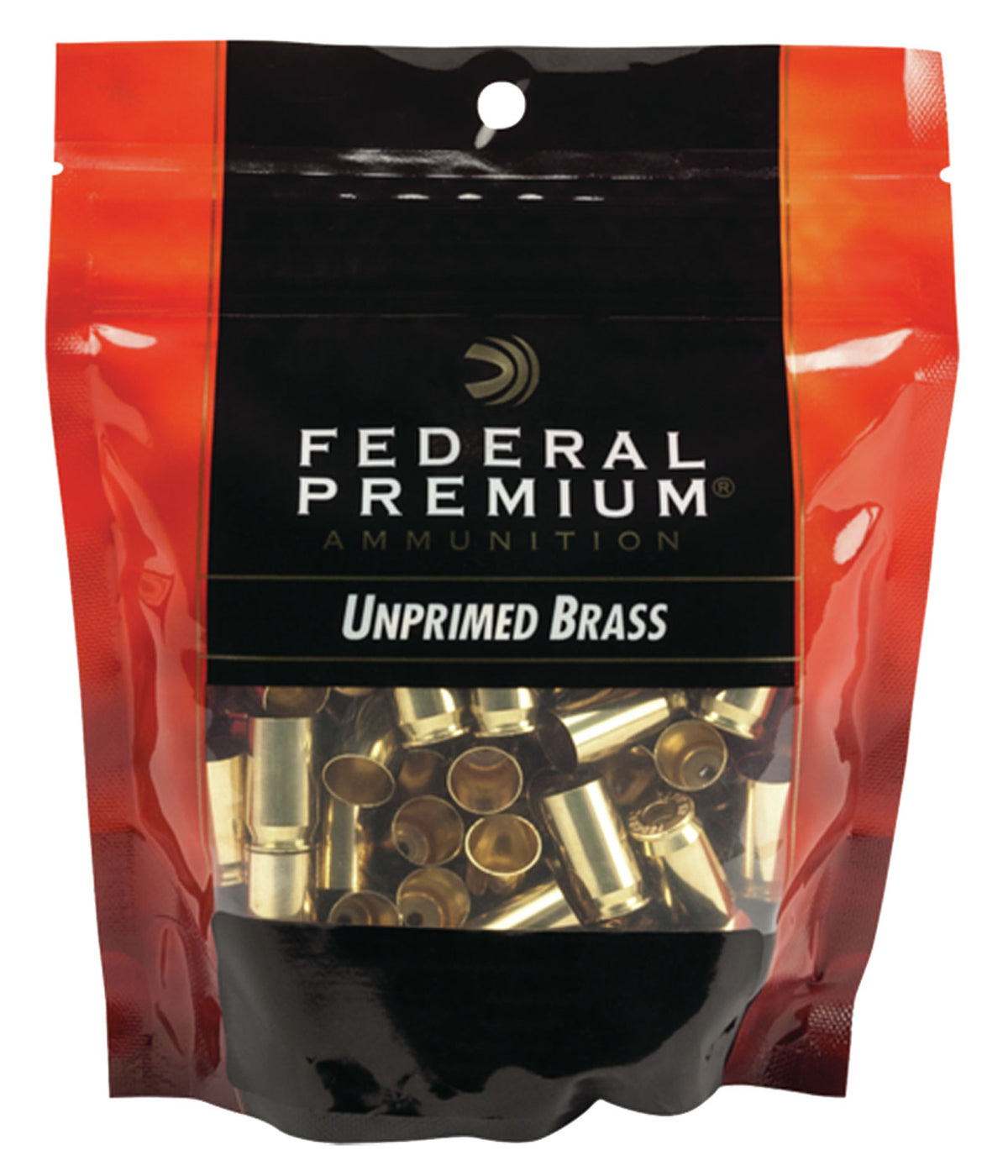 Federal PH40UPB100 Gold Medal Premium 40S&W Handgun Brass 100/Bag