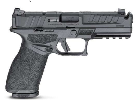 dSPRINGFIELD ARMORY ECHELON COMP 4.5F 9MM PISTOL 4.5" U NOTCH WHITE DOT 1-17RD 1-20RD MAG