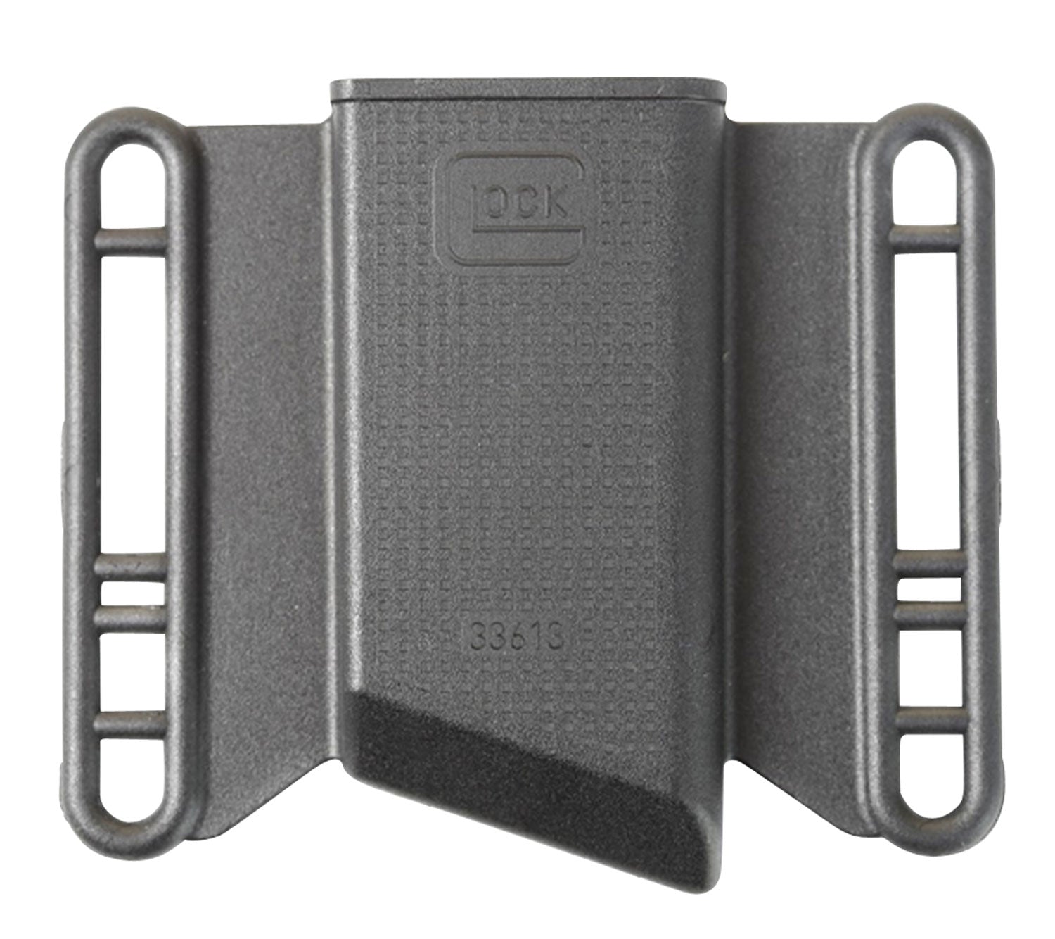 Glock MP033613 Mag Pouch OWB Black Polymer, Belt Slide Mount Up To 2.25" Wide, Fits Glock 43 Magazines Only