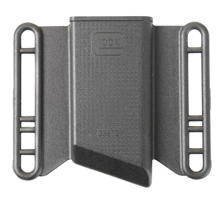 Glock MP033613 Mag Pouch OWB Black Polymer, Belt Slide Mount Up To 2.25" Wide, Fits Glock 43 Magazines Only