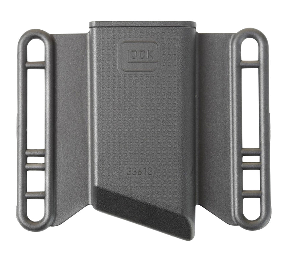 Glock MP033613 Mag Pouch OWB Black Polymer, Belt Slide Mount Up To 2.25" Wide, Fits Glock 43 Magazines Only