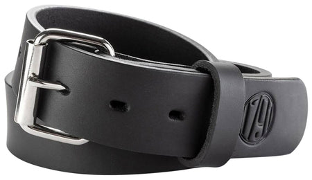 1791 Gunleather BLT014448SBLA 01 Gun Belt Stealth Black Leather 44/48 1.50" Wide Buckle Closure