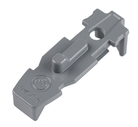 Magpul MAG803-GRY Tactile Lock-Plate Type 1 Made of Polymer w/ Stealth Gray Finish & 1/8" Single Ridge for PMAG 10/20/30 AR/M4 GEN M3/AR 300 B GEN M3 Floor Plates/5 Per Pack