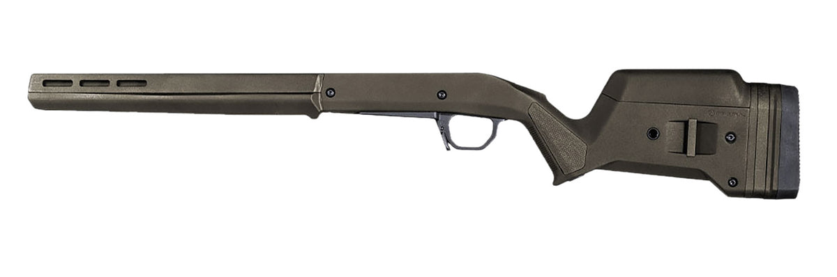 Magpul MAG931-ODG Hunter American Stock OD Green Synthetic Aluminum Bedding & Adj Comb Fits Ruger American