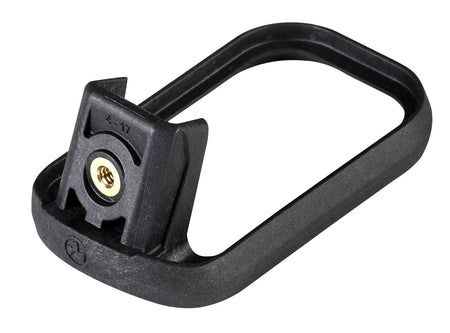 Magpul MAG932-BLK GL Enhanced Mag Well Compatible w/Gen4 Glock 17/22/31/34/35/37 Black Polymer