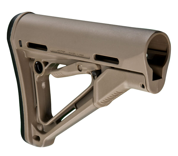Magpul MAG310FDE CTR Carbine Stock Flat Dark Earth Synthetic for AR-15, M16, M4 with Mil-Spec Tube (Tube Not Included)