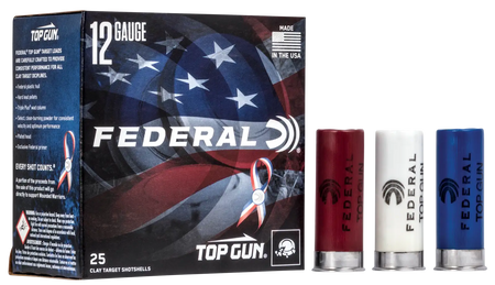 FEDERAL 12GA 2 3/4" 1 1/8OZ 8 USA 250TH 25RD/BX 10 BX/CS