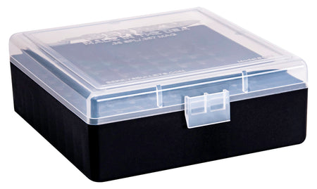 Berry's 15382 Ammo Box 38Special/357Mag Clear/Black Plastic 100rd