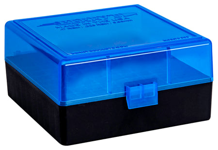 Berry's 86410 Ammo Box 223Rem/5.56NATO Blue/Black Polypropylene 100rd