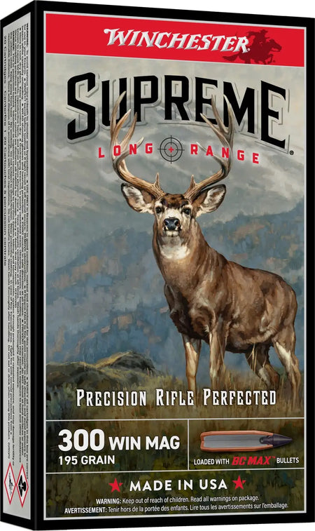 WINCHESTER 300 WIN MAG 195 GR BC MAX 20RD/BX 10BX/CS