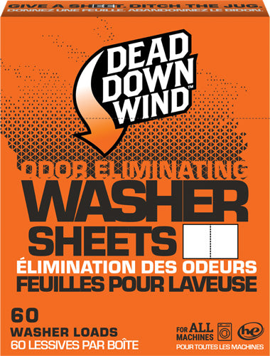 DDW LAUNDRY DETERGENT SHEETS ORANGE 60CT