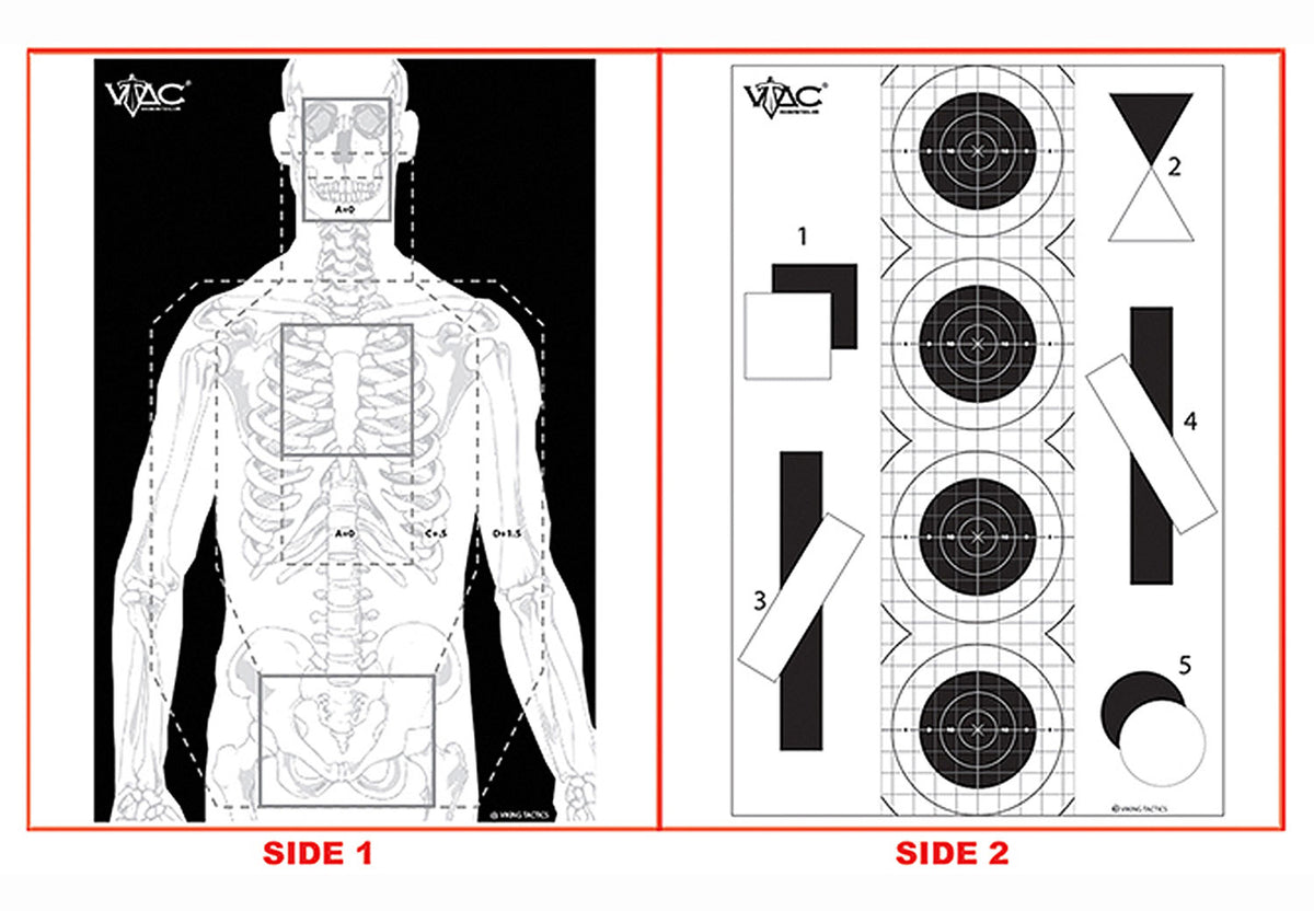 Viking Tactics Advanced Training Target 100ct
