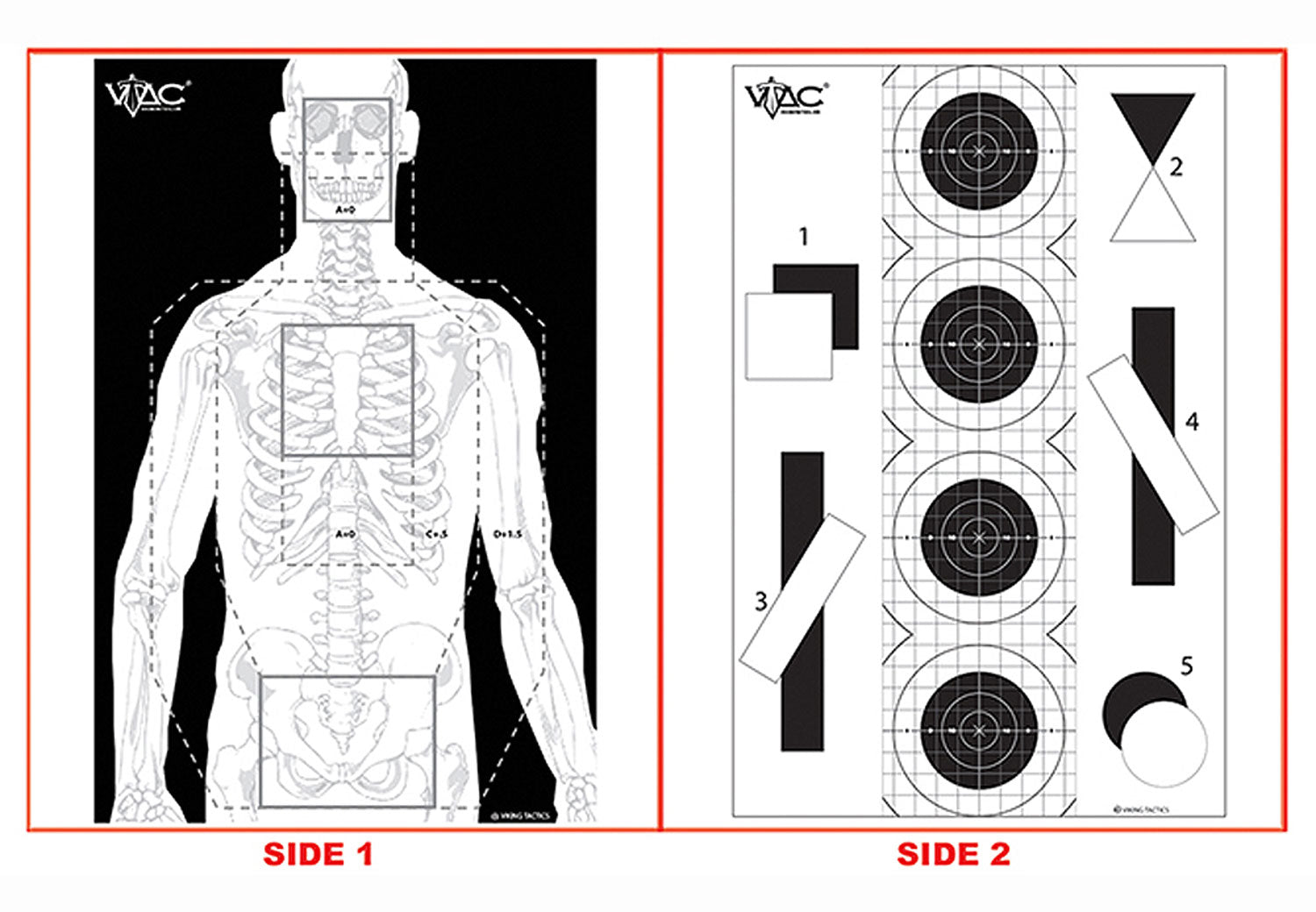 Viking Tactics Advanced Training Target 100ct