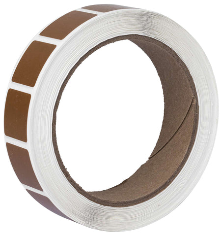 Action Target PASTBR Pasters Brown Adhesive Paper 7/8" 1000 Per Roll