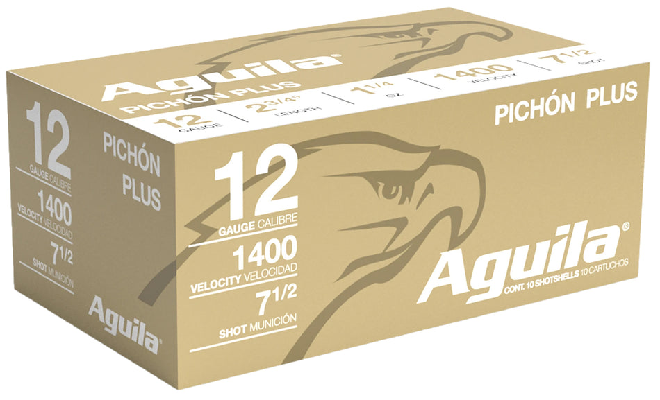 Aguila Pichon Plus High Velocity 12 Gauge 2 3/4" 1 1/4 oz #7.5 Shot