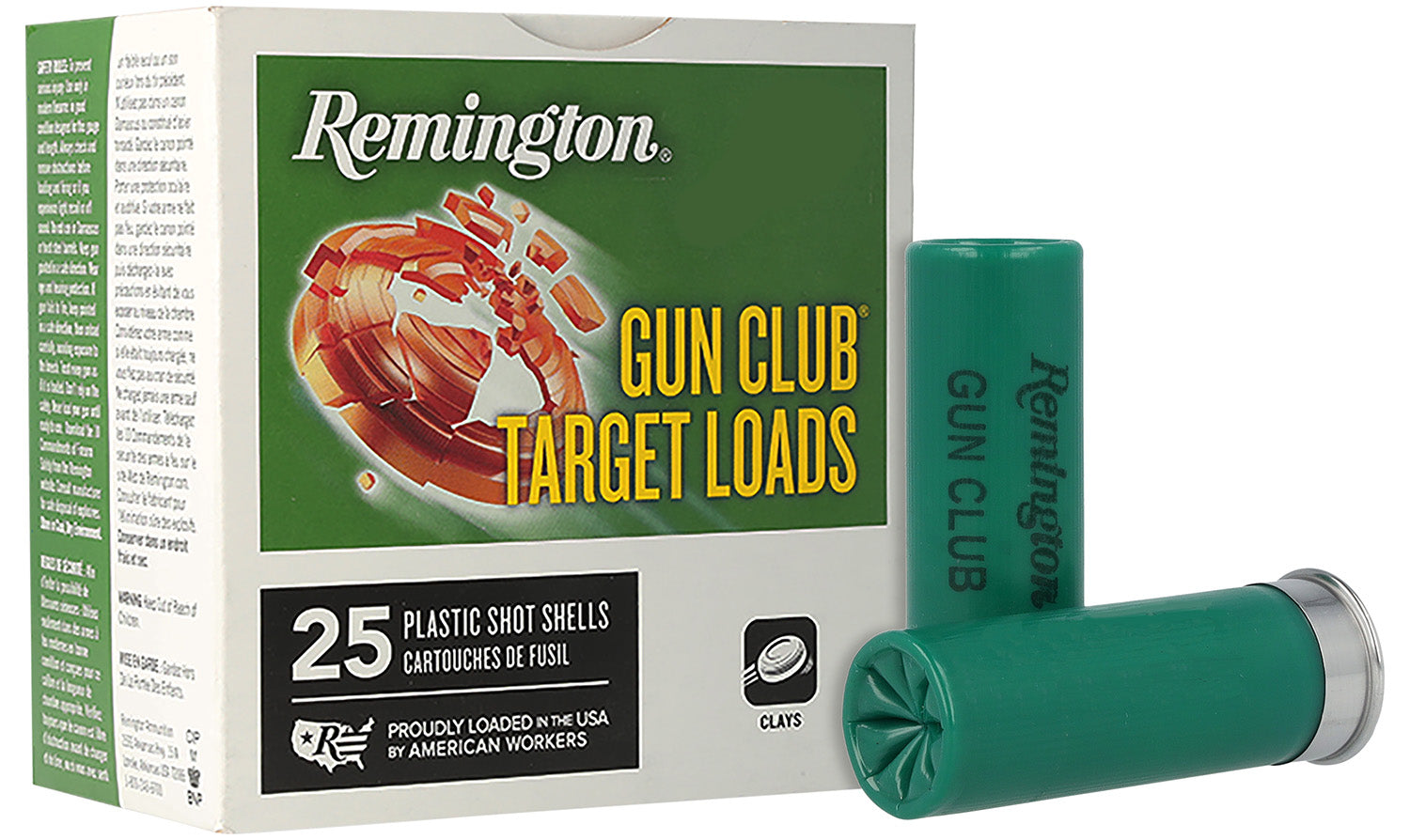 Remington Gun Club Target Load 12 Gauge 2.75'' 1 1/8 oz #7.5 Shot