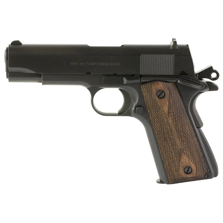 TISAS 1911A1 9MM 4.25" TC, BLACK, UPGRADED SIGHTS, 2-9RD