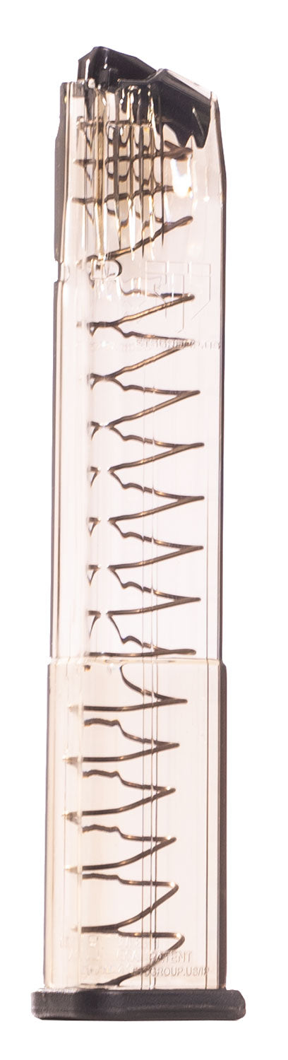 ETS Group SW9MP30 Pistol Mags Clear Detachable 30rd 9mm Luger for S&W M&P (Except Shield Variant)