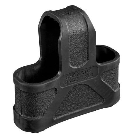 Magpul MAG001-BLK Original Magpul Made of Rubber w/ Black Finish for 5.56x45mm NATO Mags/ 3 Per Pack