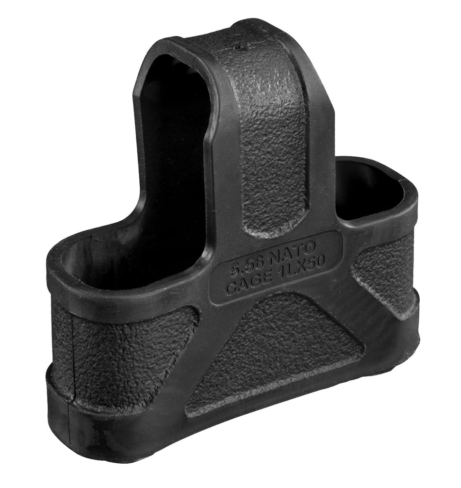 Magpul MAG001-BLK Original Magpul Made of Rubber w/ Black Finish for 5.56x45mm NATO Mags/ 3 Per Pack