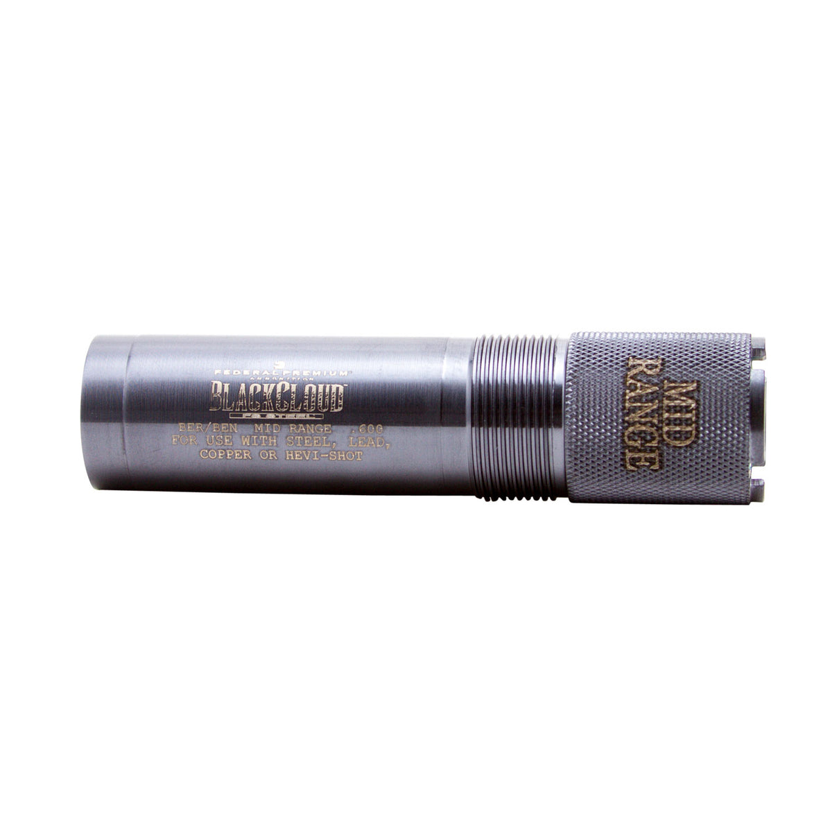 Carlson's Choke Tubes 09022 Black Cloud Berretta/Benelli Mobil 20 Gauge Mid-Range Steel Titanium Coated