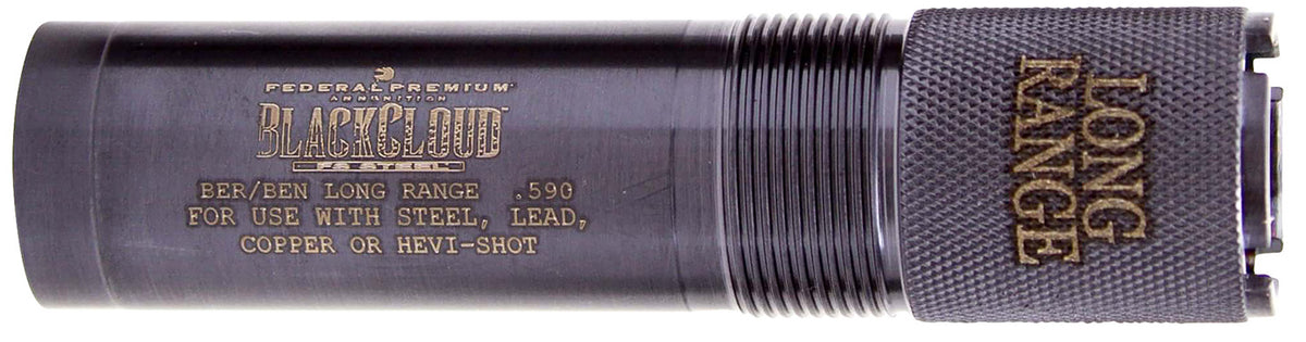 Carlson's Choke Tubes 09023 Black Cloud Berretta/Benelli Mobil 20 Gauge Long Range Steel Titanium Coated