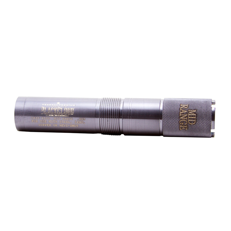 Carlson's Choke Tubes 09030 Black Cloud Benelli Crio/Crio Plus 20 Gauge Mid-Range Steel Titanium Coated