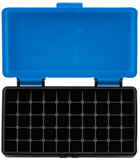 Berry's 53852 Ammo Box 9mm/380ACP Blue/Black Polypropylene 50rd