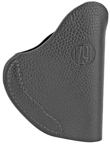 1791 Gunleather SCH2NSBL SCH IWB Size 02 Night Sky Black Leather Belt Clip Fits Ruger LC9/S&W J Frame/Colt Cobra Left Hand
