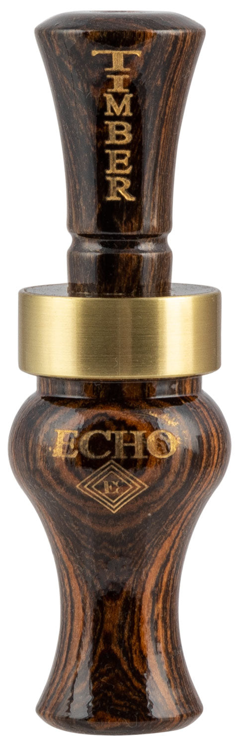 Echo Calls 78015 Timber Single Reed Mallard Hen Sounds Attracts Ducks Brown Bocote Timber