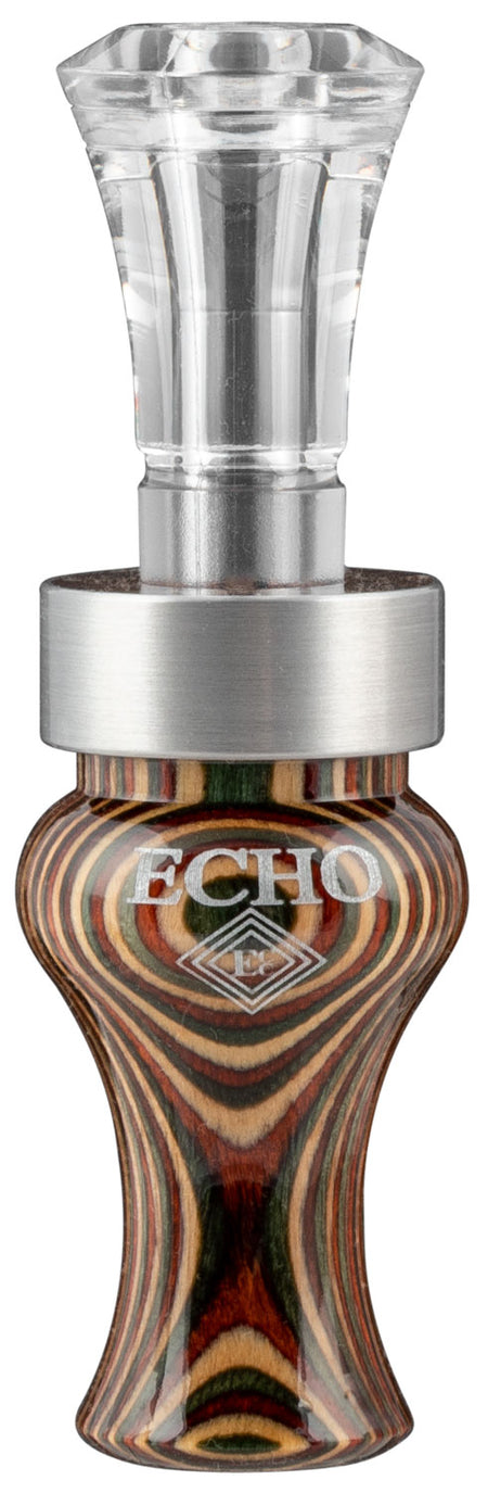 Echo Calls 77754 Timber Double Reed Mallard Sounds Attracts Ducks Multi Color DiamondWood